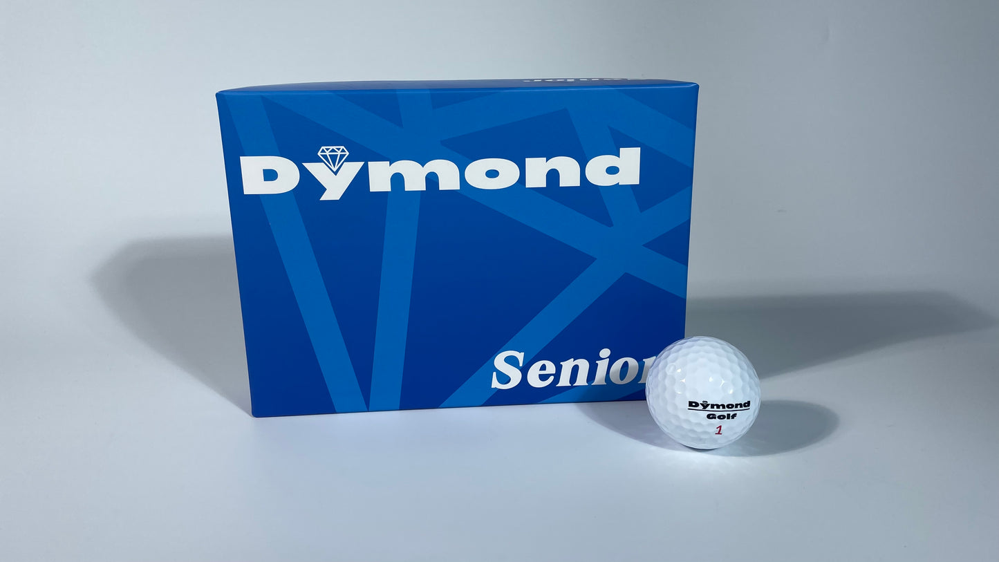 Dymond Golf Senior Golf balls - One Dozen (White)