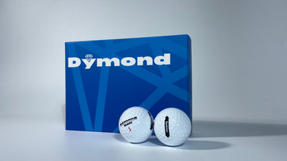 Dymond Golf Senior Golf balls - One Dozen (White)